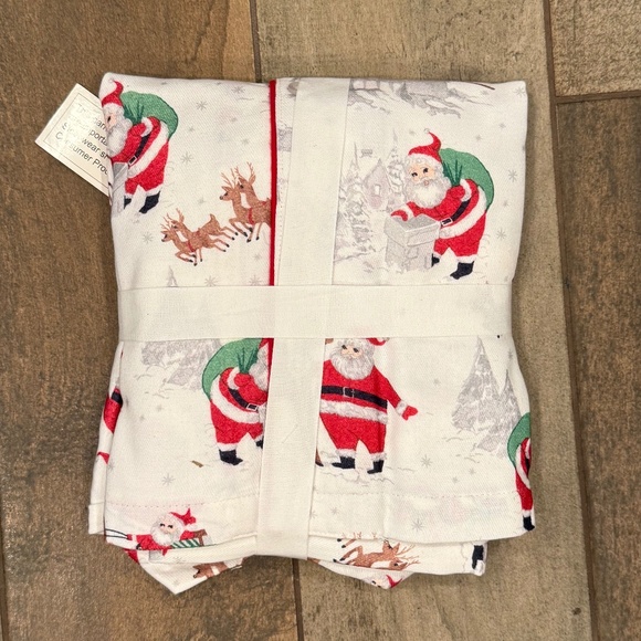 Heritage Santa Flannel Pajama Set - PBK - Picture 6 of 9